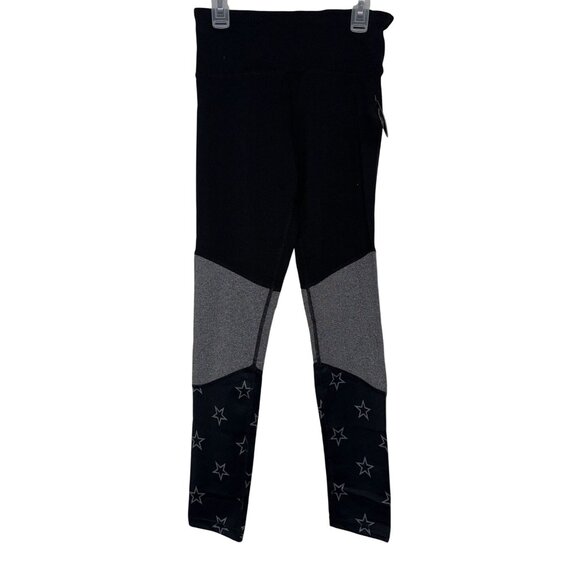 Girls Starter Activewear Set With Jacket & Leggings L Black & Gray Polyester - Picture 5 of 16